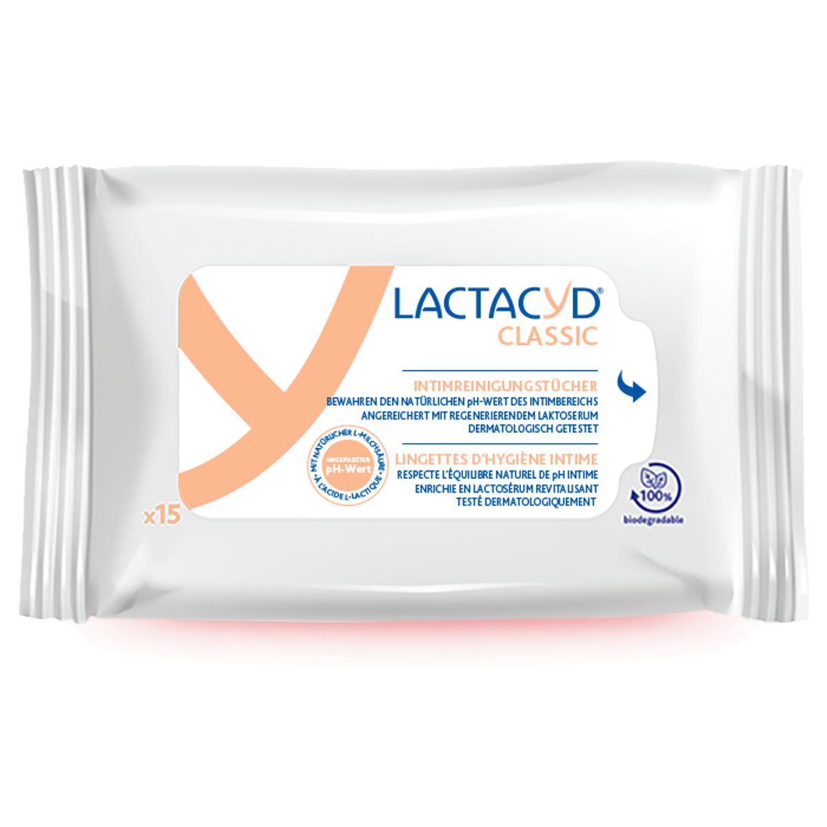 Lactacyd Intimpflegetücher 15 Stück