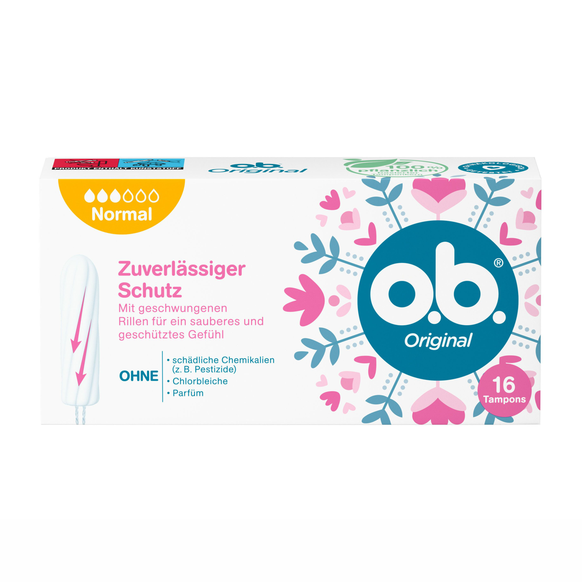 o.b. Tampons Original Normal 16 Stück