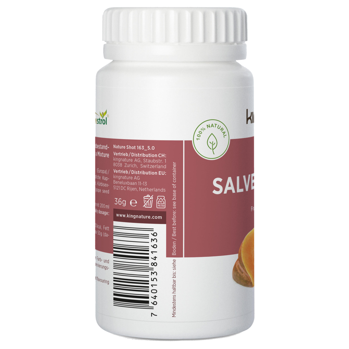 Kingnature Salvestrol Vida 2000 Kapseln 200 mg 60 Stück