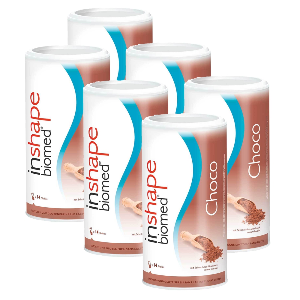 INSHAPE Biomed Pulver Choco 6x 420 g