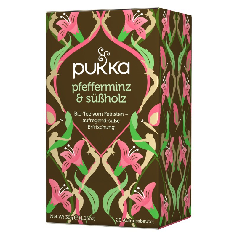 PUKKA Pfefferminz&Süssholz Tee Bio Btl 20 Stk