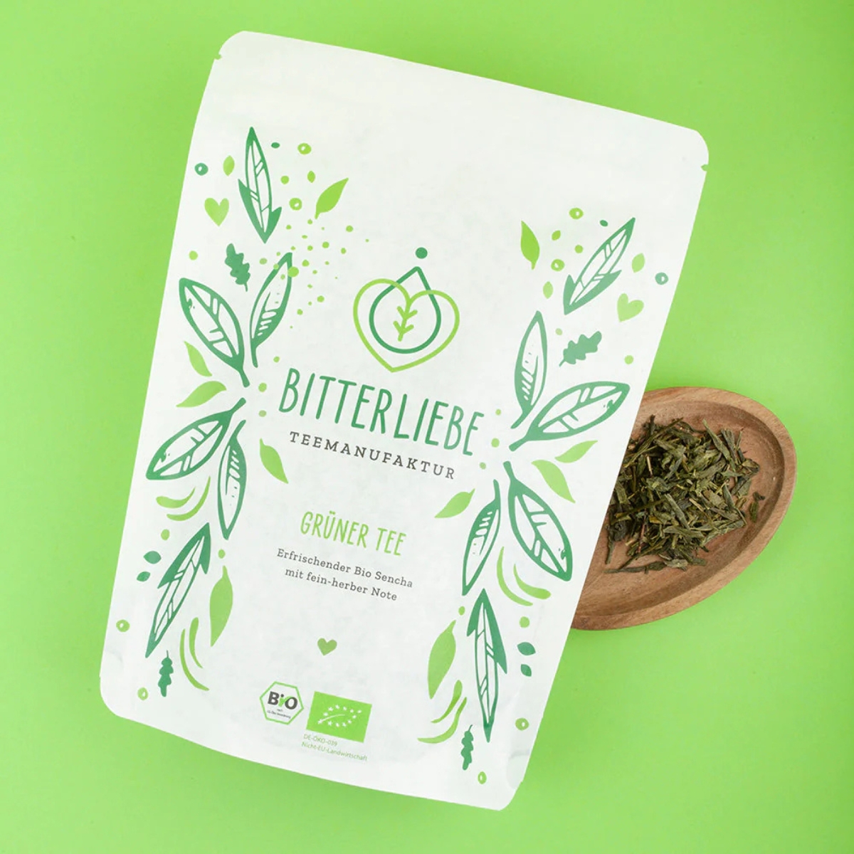 Bitterliebe Tee Grüner Sencha 150 g