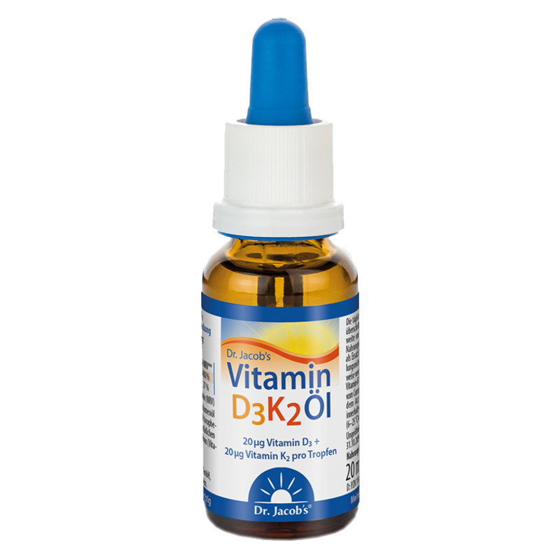 Dr. Jacobs Vitamin D3K2 Öl 20 ml