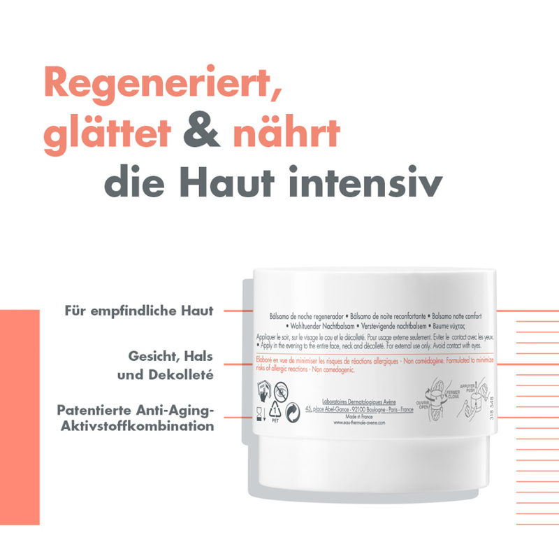 Avène DermAbsolu wohltuender Nachtbalsam 40 ml