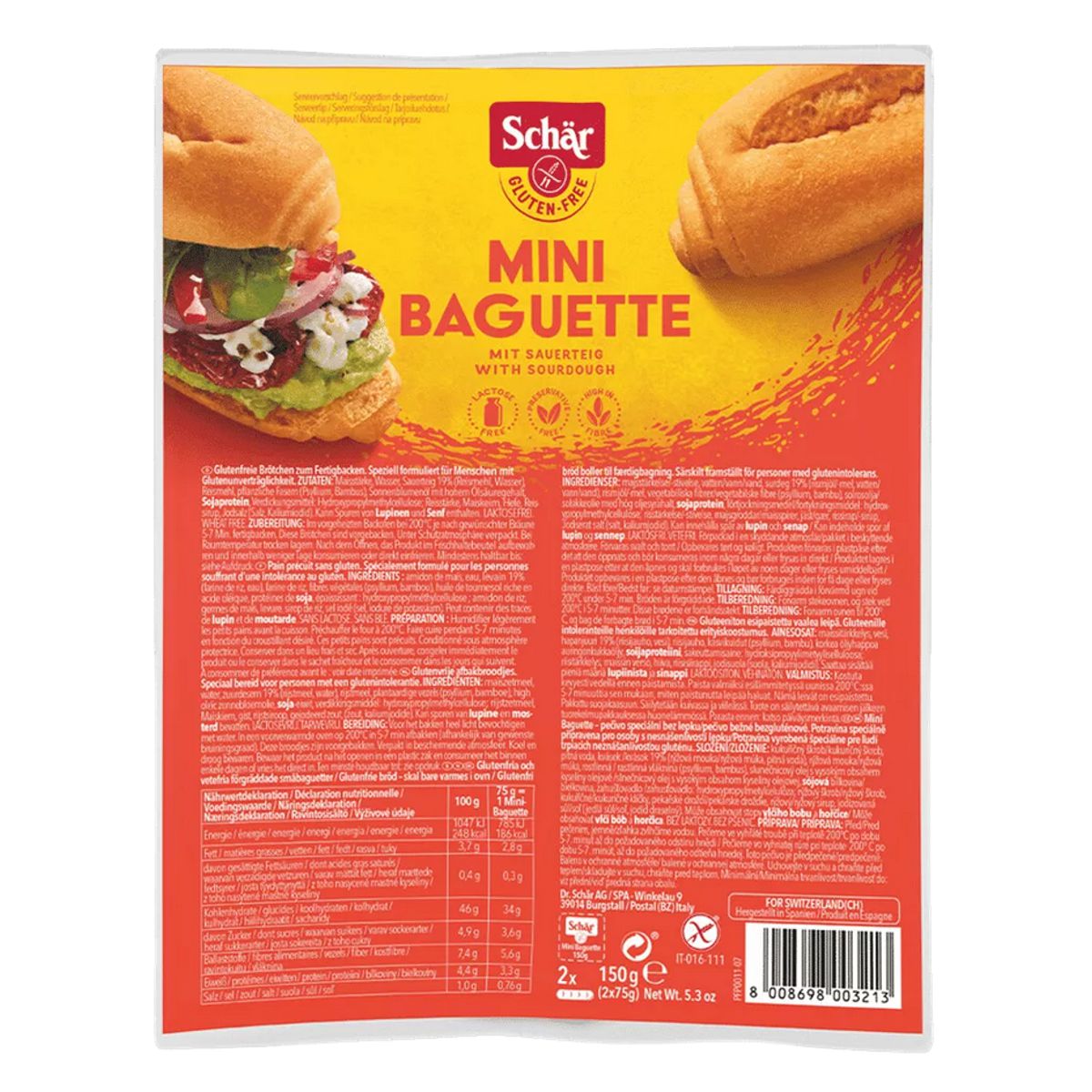 Schär Mini-Baguette glutenfrei 2 x 75 g