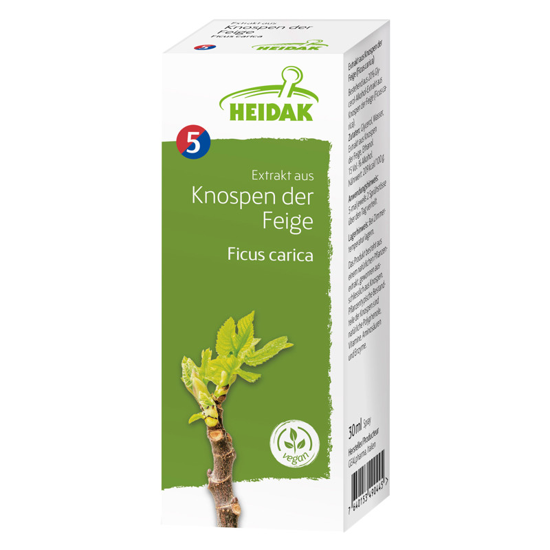 Heidak Knospe Feige Ficus carica Flasche 30 ml