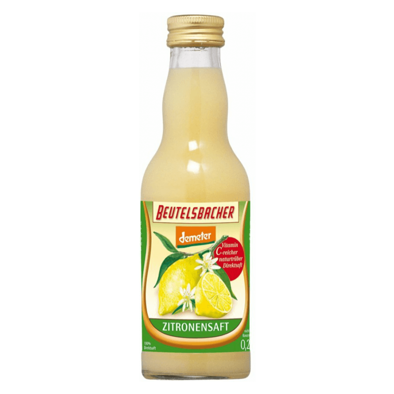 Beutelsbacher Zitronensaft Demeter 200 ml