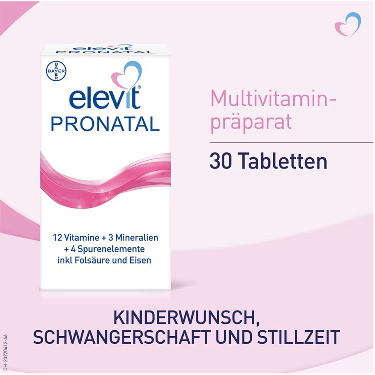 Elevit Pronatal Filmtabletten 30 Stück