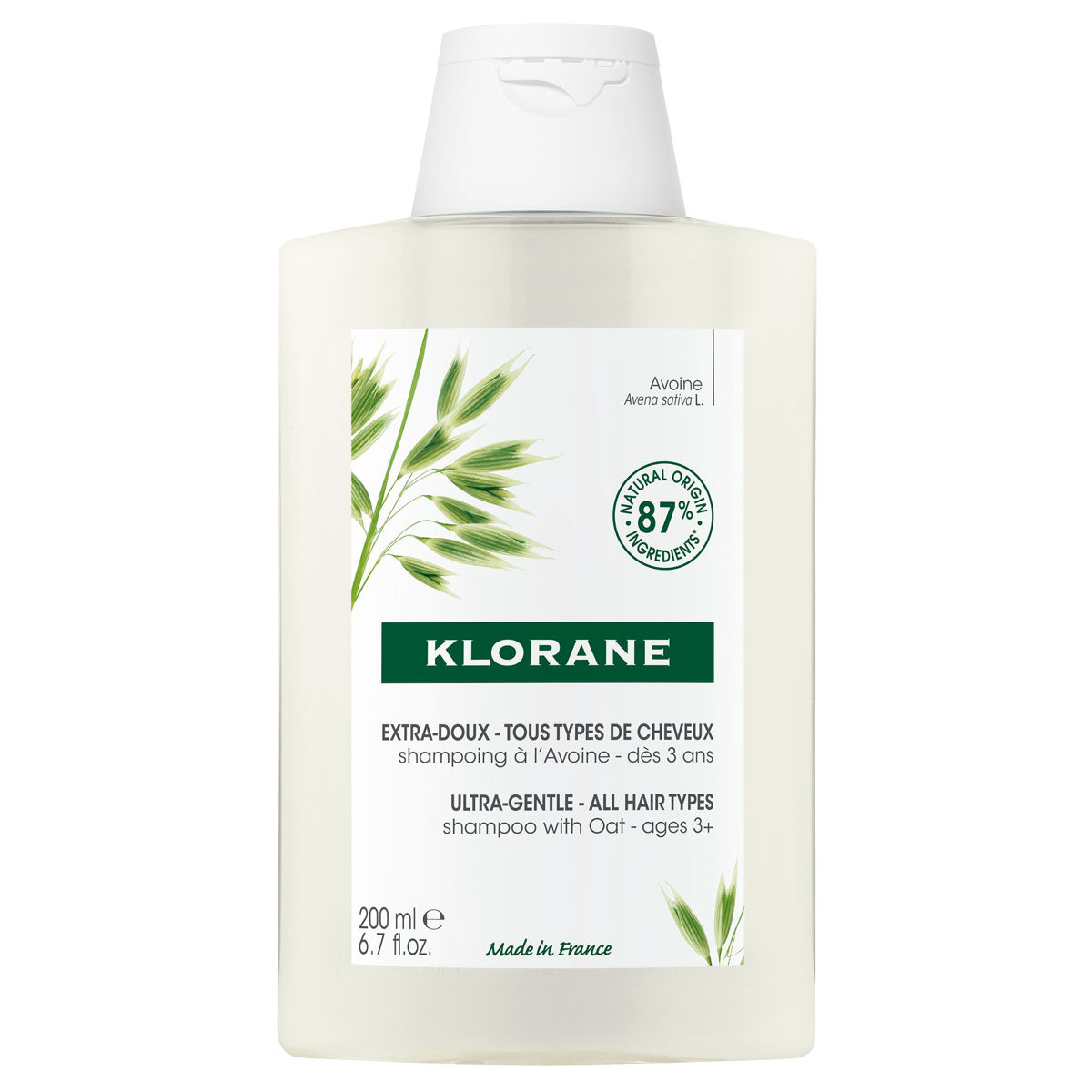 Klorane Hafermilch Shampoo 200 ml