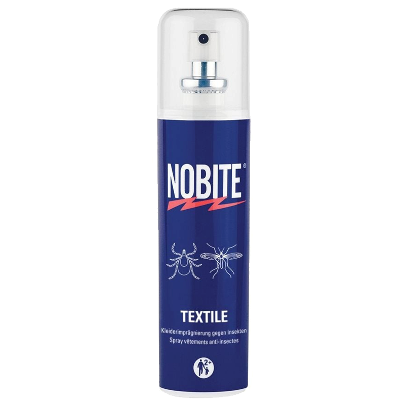 NOBITE TEXTILE - Kleidung-Imprägnierung Spray gegen Insekten und Zecken 100 ml