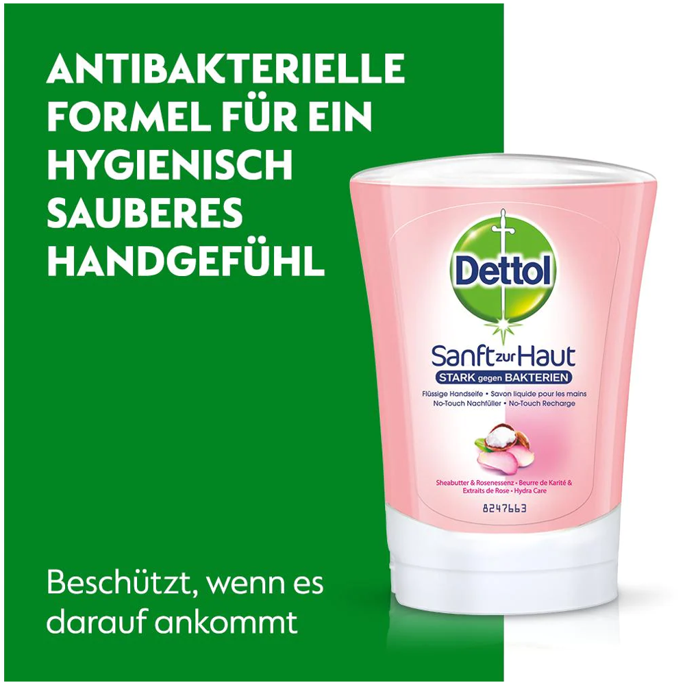 DETTOL No-Touch Handseife Nachfüllung Sheabutter 250 ml