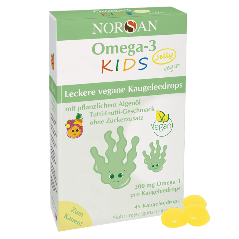 Norsan Omega-3 Alga Jelly 120 Stück