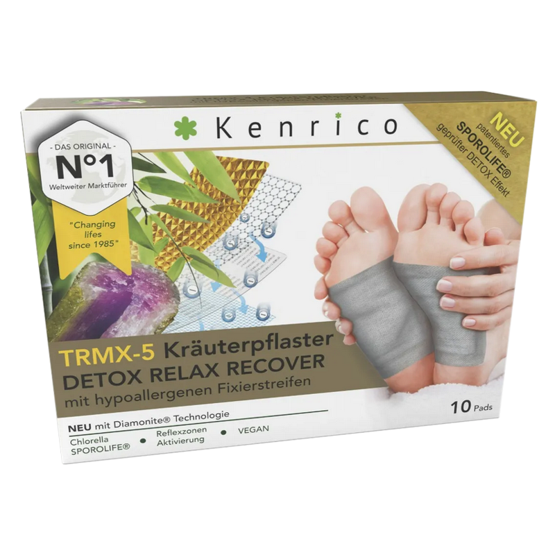 Kenrico Kräuterpflaster TRMX-4 Detox 10 Stück