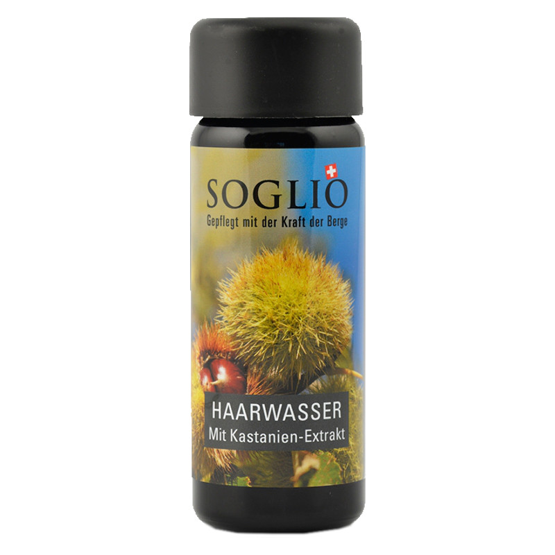 Soglio Haarwasser mit Kastanien-Extrakt Flasche 100 ml