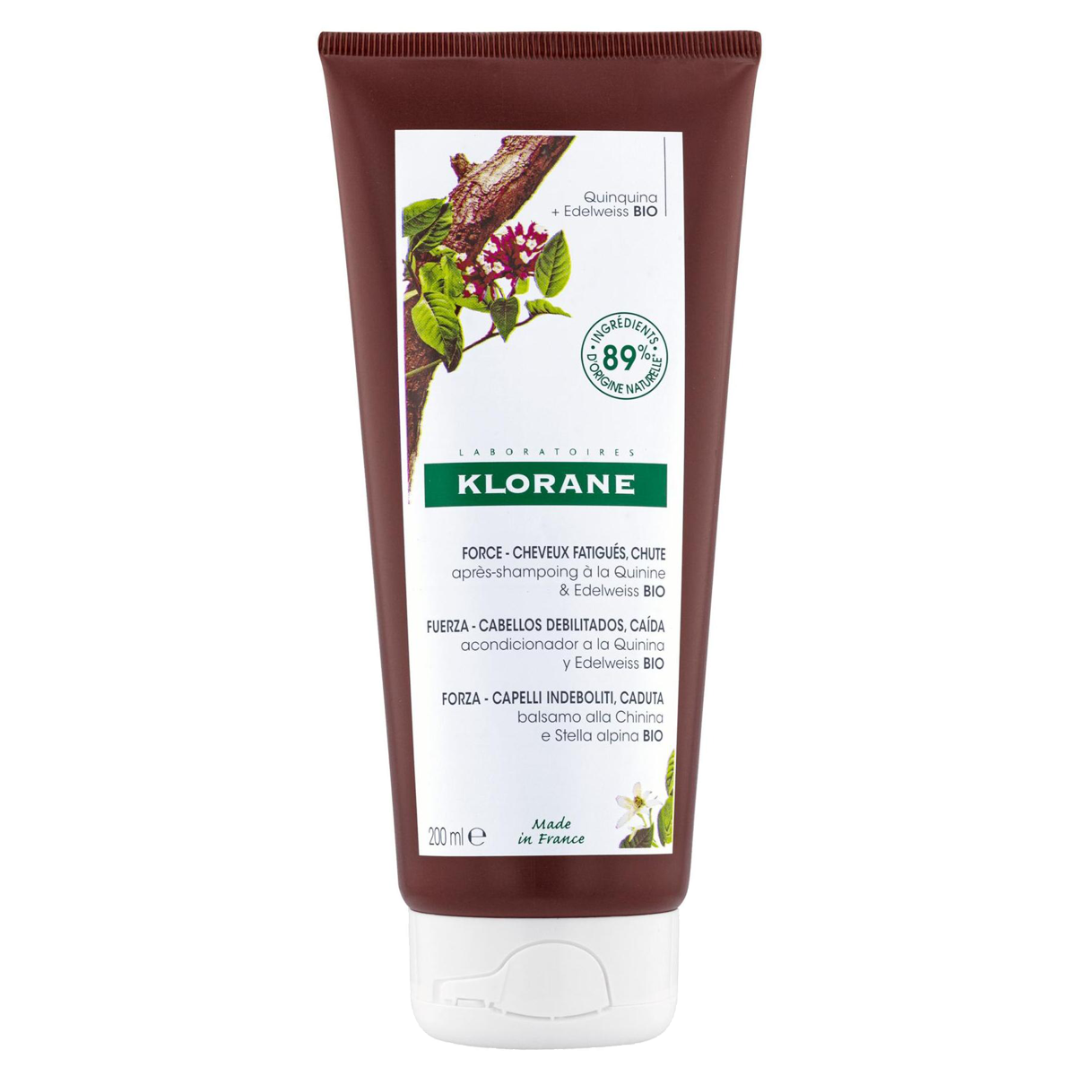 Klorane Chinin Edelweiss Pflegebalsam 200 ml