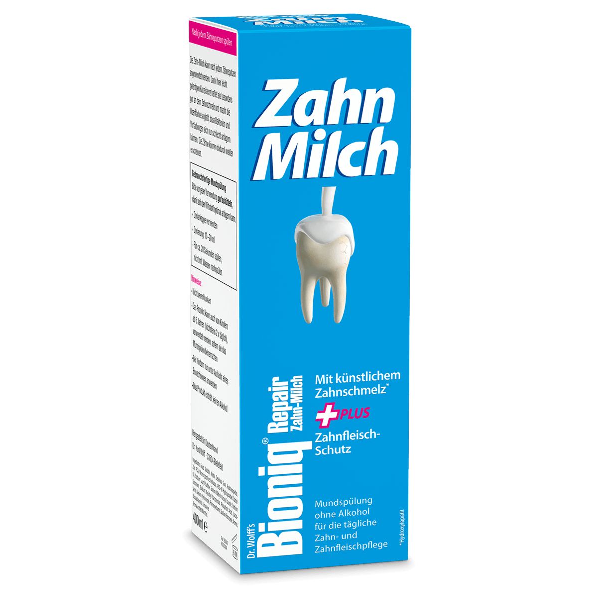 Bioniq Repair Zahn-Milch Flasche 400 ml