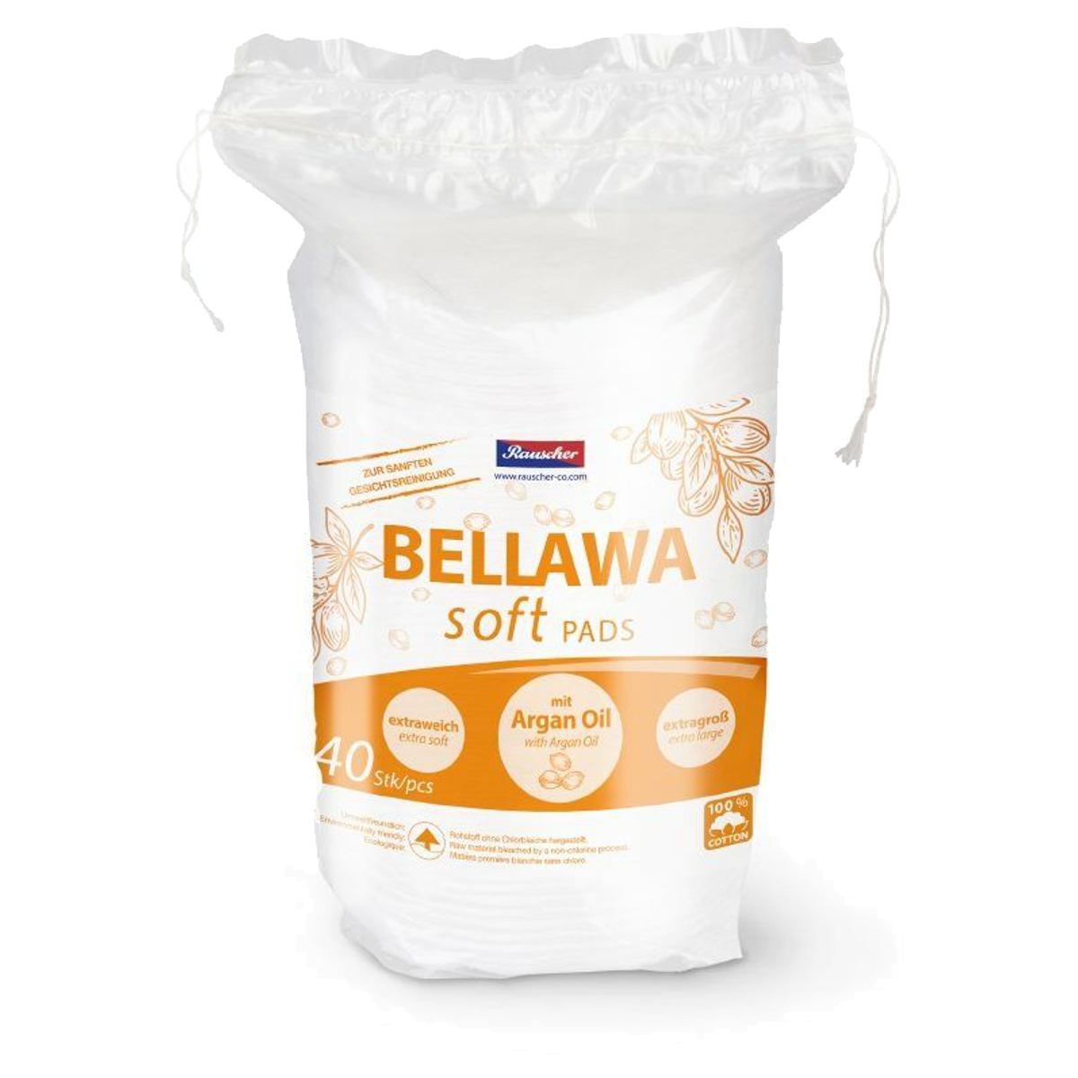 Bellawa Soft Pads Argan Oil Beutel 40 Stück