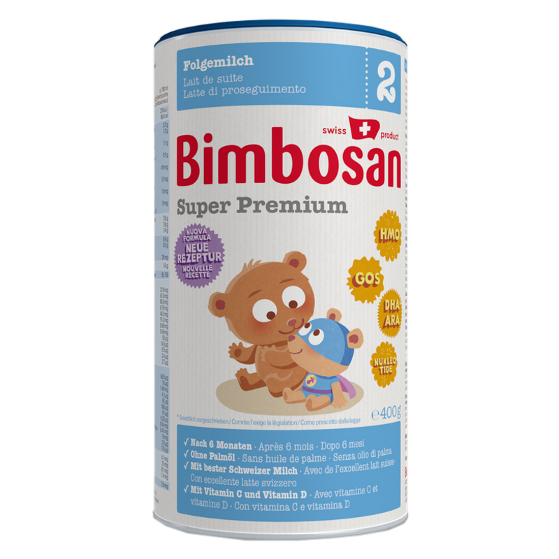 Bimbosan Super Premium 2 Folgemilch Dose 400 g