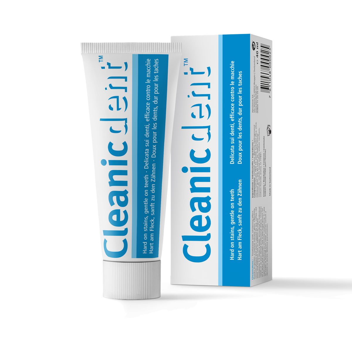 Cleanicdent Zahnreinigungspaste Tube 40 ml