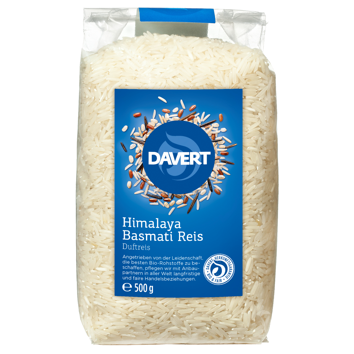 Davert Himalaya Basmati Reis 500 g