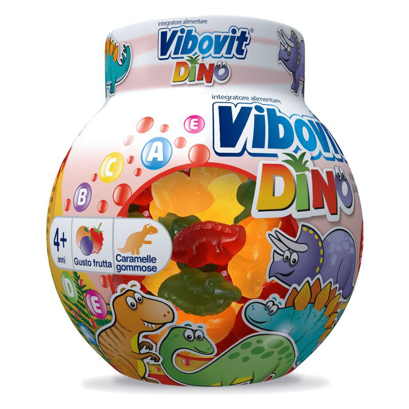 Vibovit Dino Fruchtgummis Dose 50 Stück