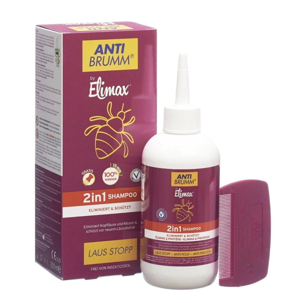 Anti Brumm by Elimax Laus Stopp 2in1 Shampoo 250 ml