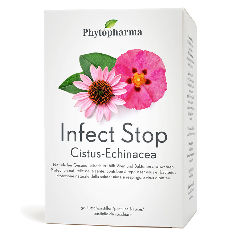 Phytopharma Cystus-Echinacea Lutschpastillen 30 Stück