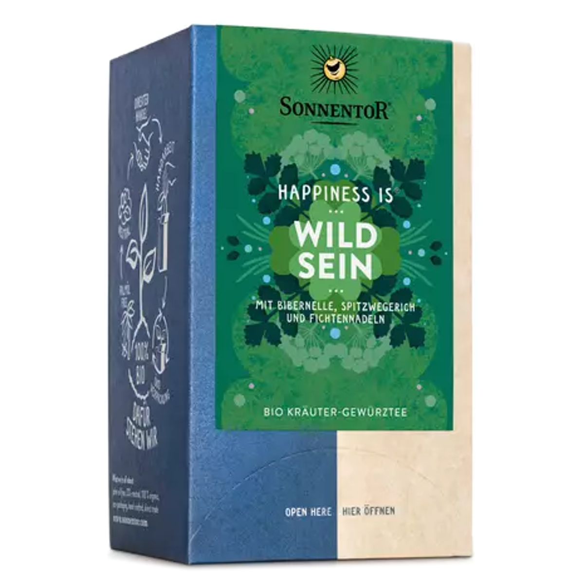 Sonnentor Happiness is Wild sein Tee Beutel 18 Stück