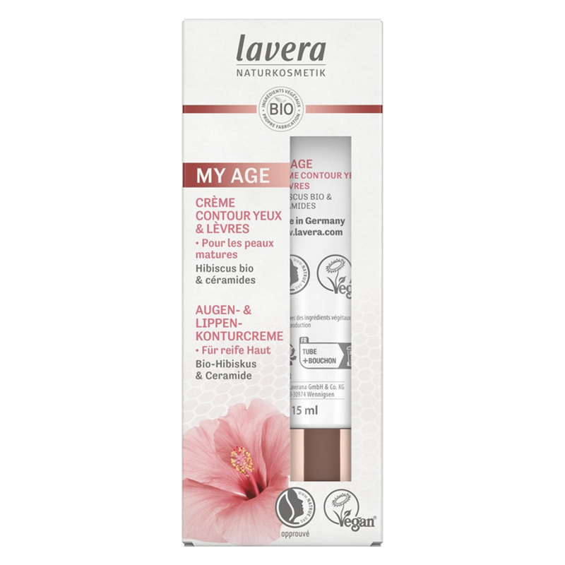 Lavera My Age Augencreme & Lippenkontur Creme 15 ml