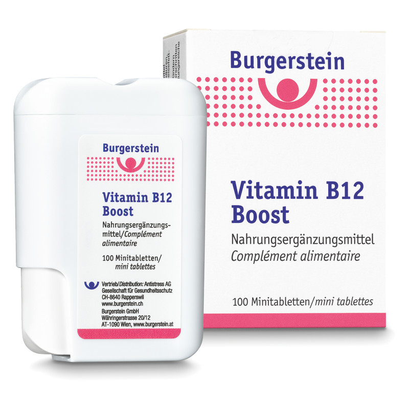 Burgerstein Vitamin B12 Boost Minitabletten 100 Stück