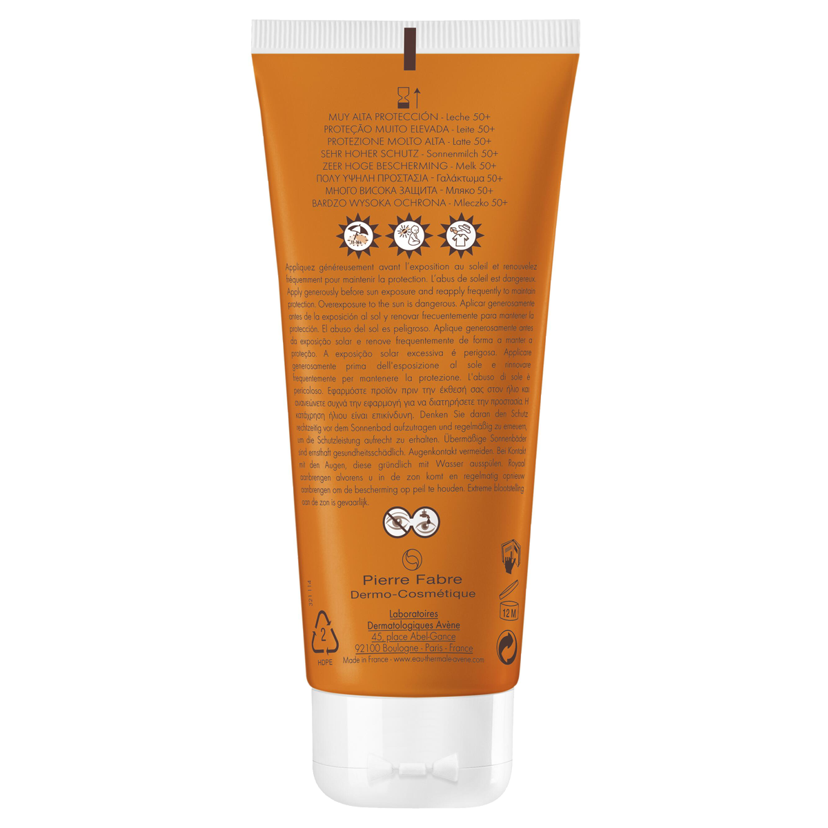 Avène Sun Sonnenmilch SPF50+ 100 ml