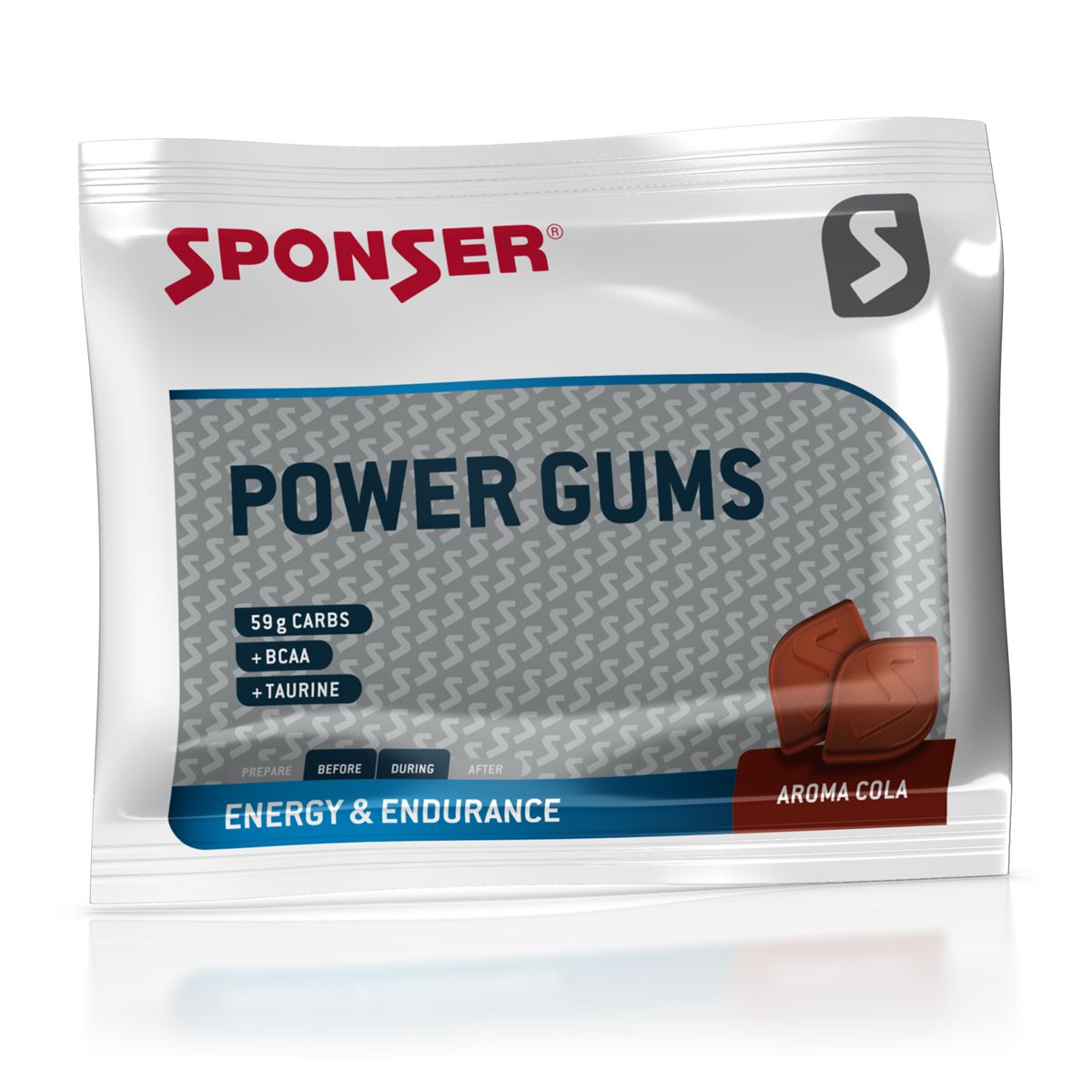 SPONSER Power Gums BCAA Cola Beutel 75 g