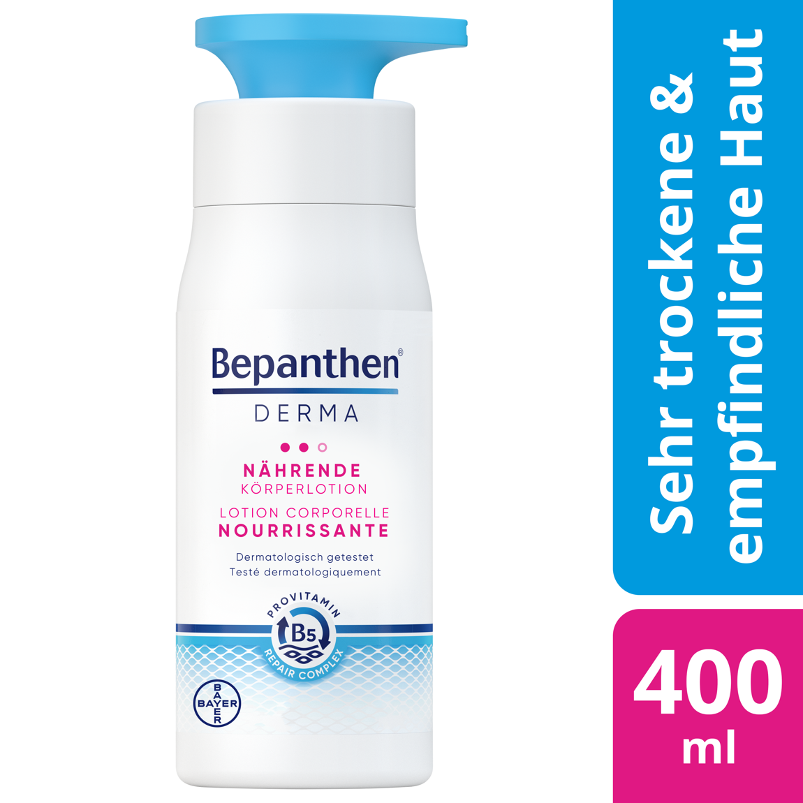 Bepanthen Derma nährende Körperlotion 400 ml