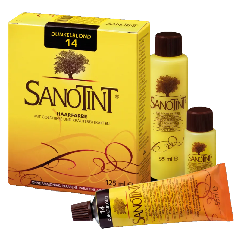 Sanotint Haarfarbe 14 dunkelblond 125 ml