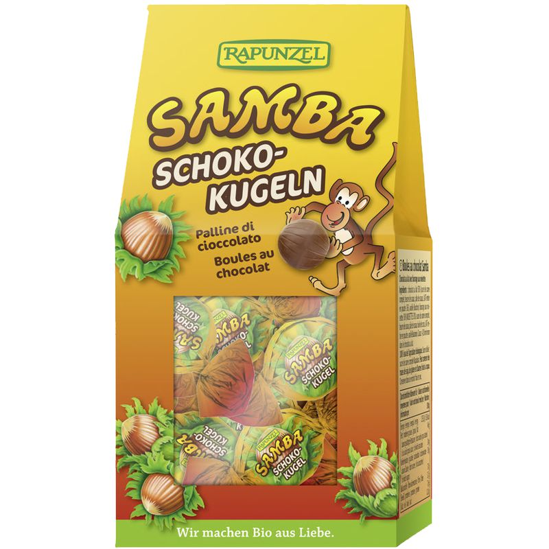 RAPUNZEL Samba Schoko Kugeln Btl 96 g