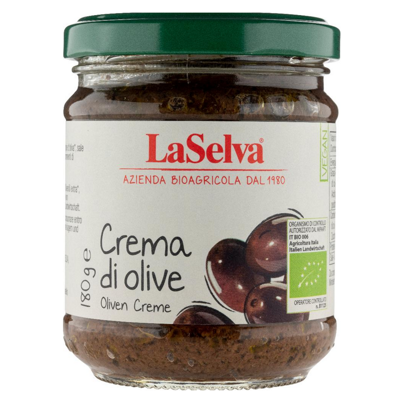 La Selva Oliven Creme Glas 180 g