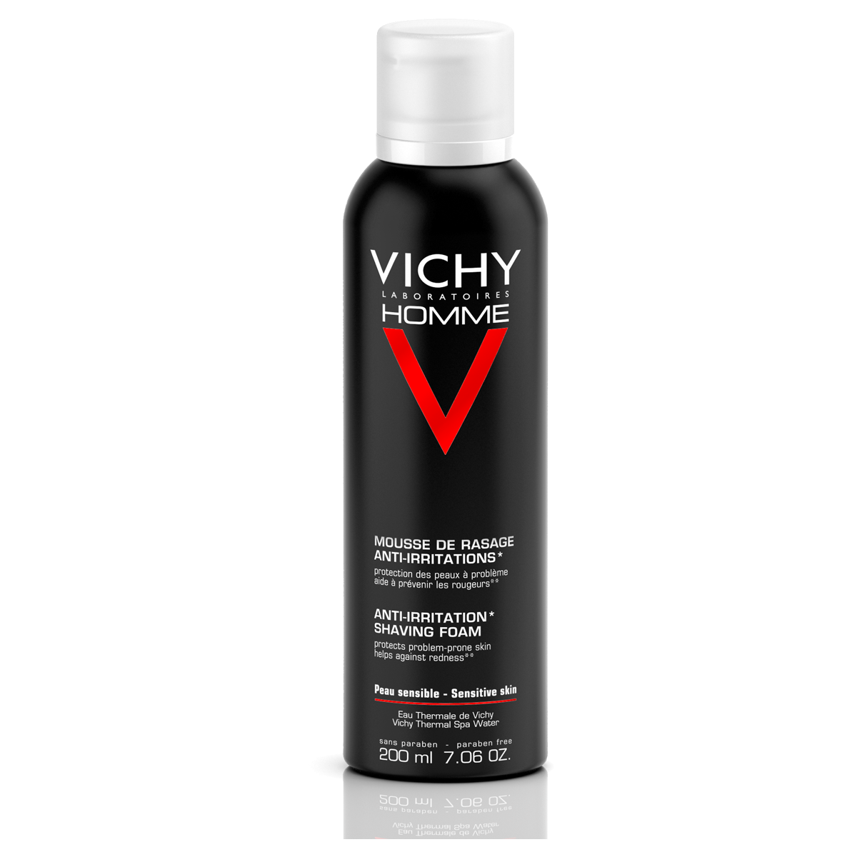 Vichy Homme Rasierschaum Anti-Hautirritation 200 ml