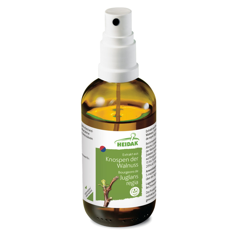 Heidak Knospe Walnuss Juglans regia Flasche 30 ml