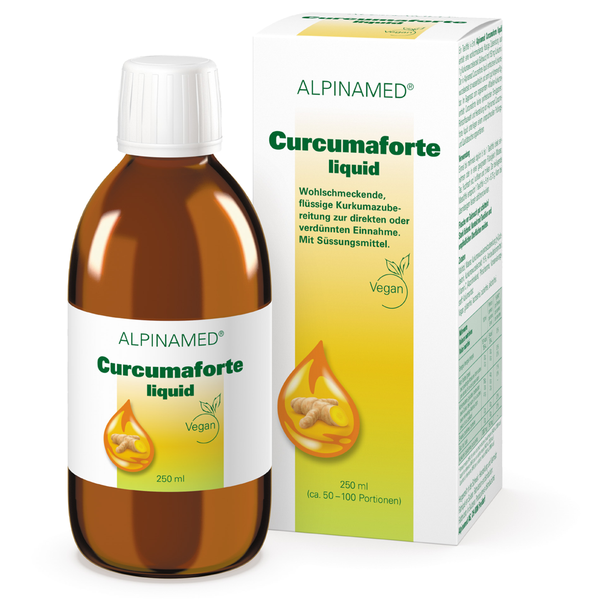 Alpinamed Curcumaforte liquid Flasche 250 ml