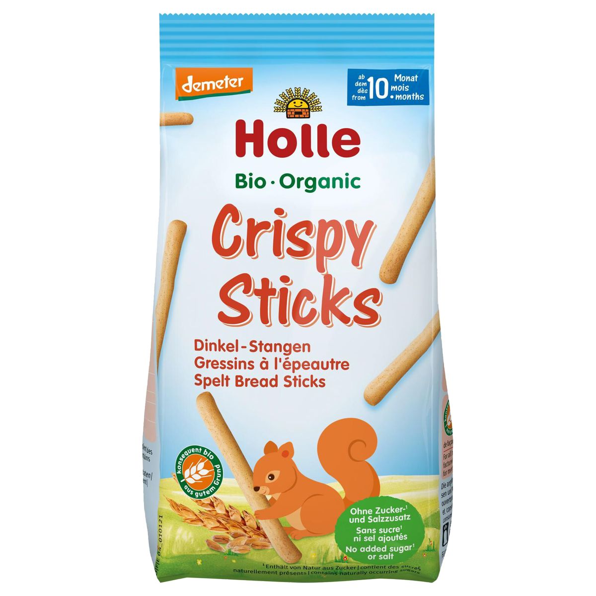 Holle Bio Crispy Sticks Dinkel 80 g