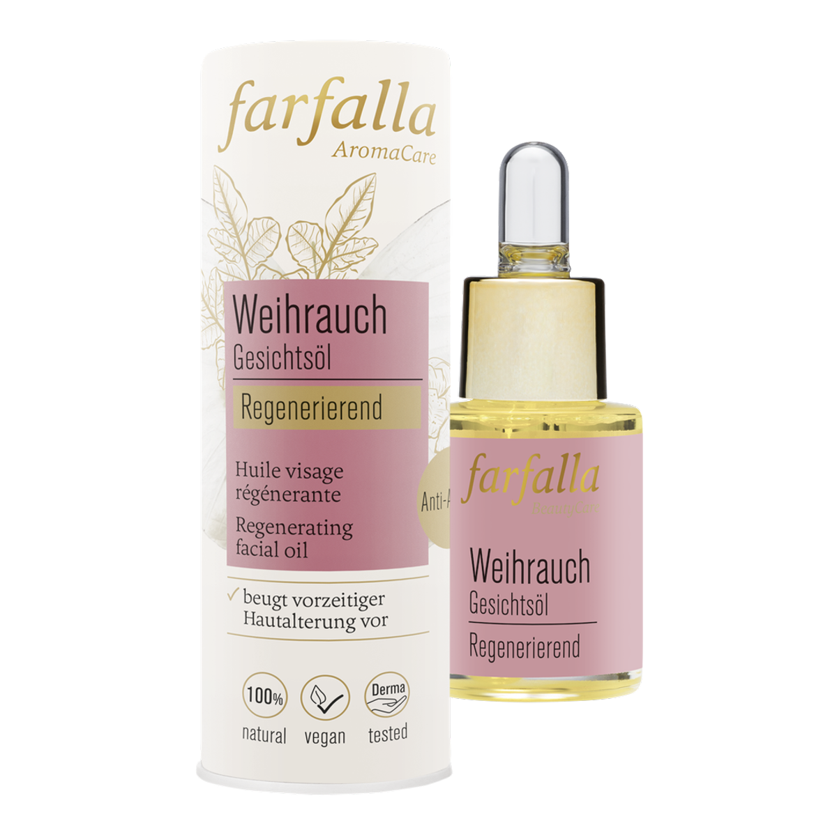 FARFALLA Gesichtsöl Weihrauch 15 ml