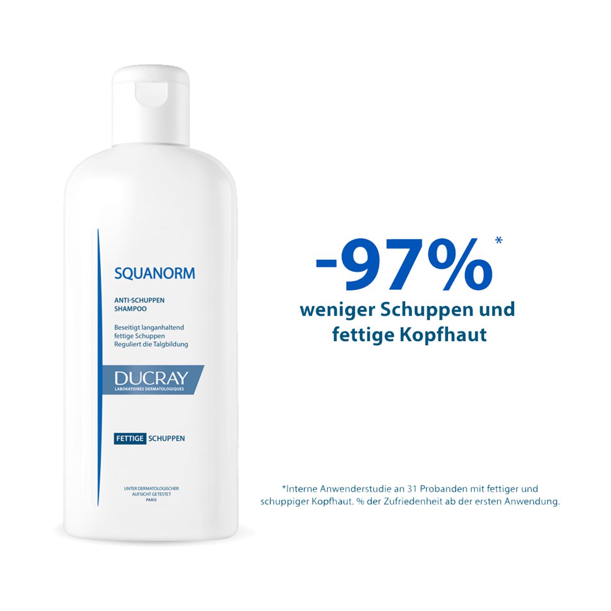 Ducray Squanorm Shampoo Fettige Schuppen 200 ml