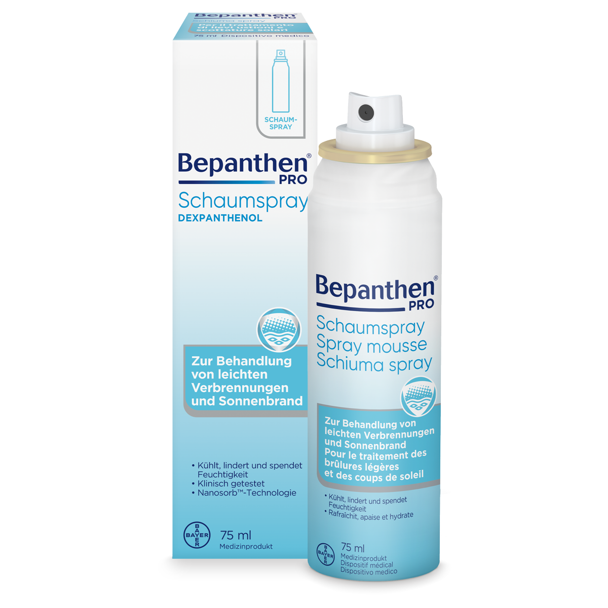 Bepanthen Schaumspray Aerosol 75 ml