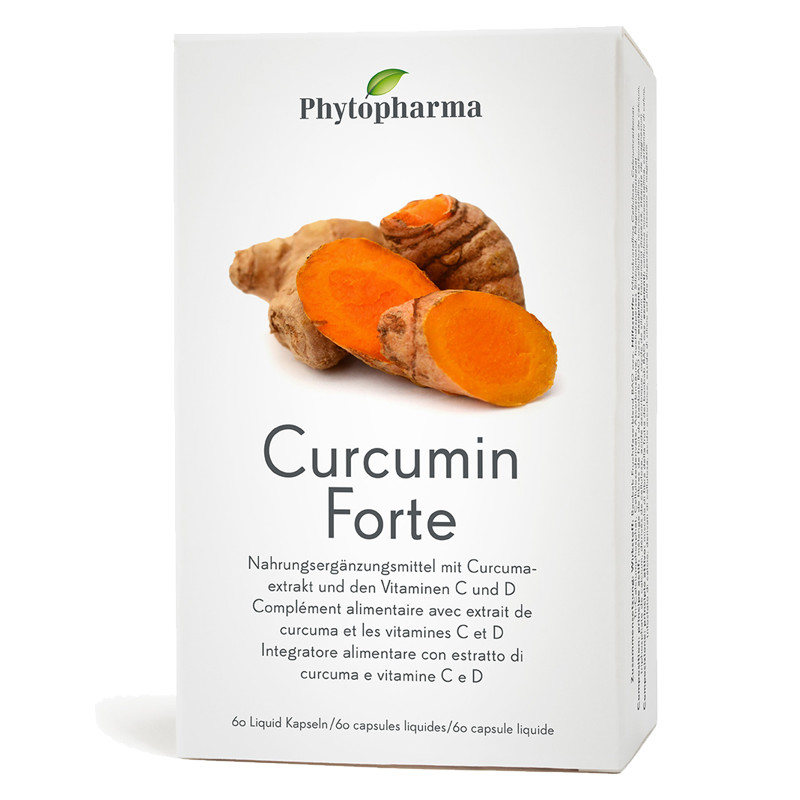 Phytopharma Curcumin Forte Liquid Kapseln 60 Stück