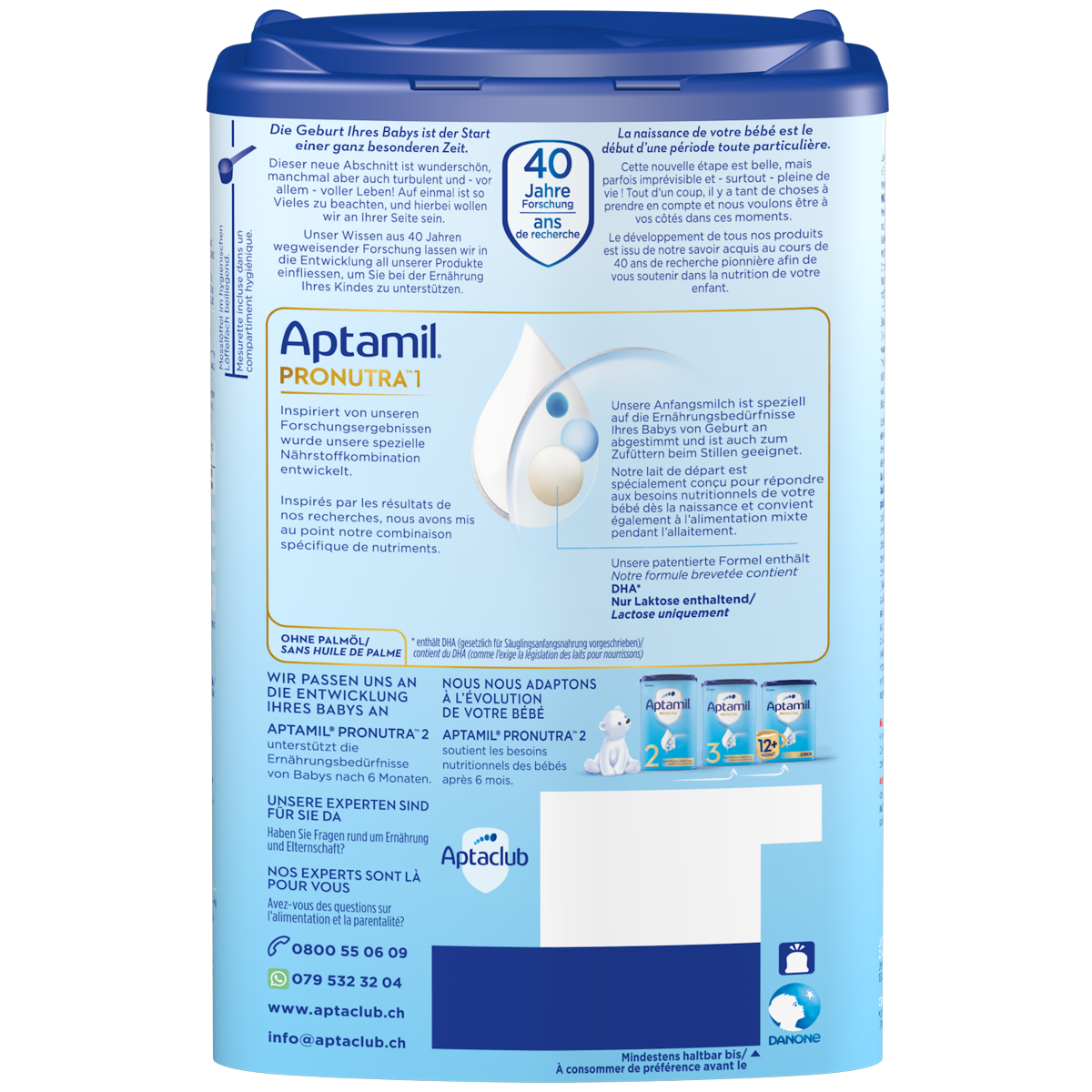 APTAMIL PRONUTRA 1 Ds 800 g