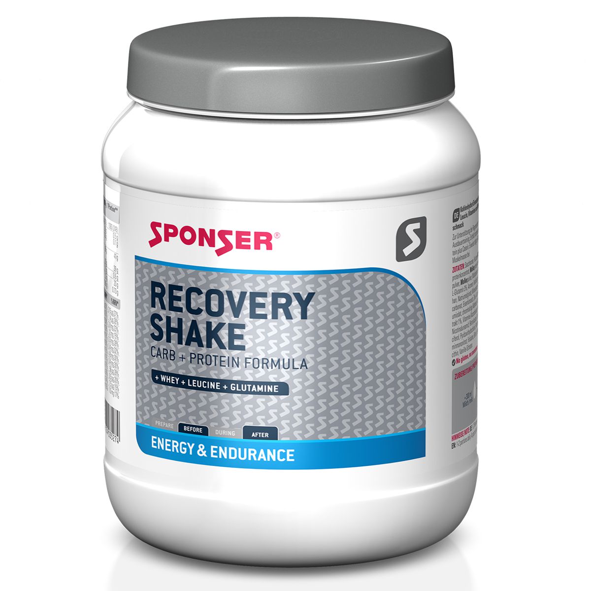 Sponser Recovery Shake Pulver Dose 900 g