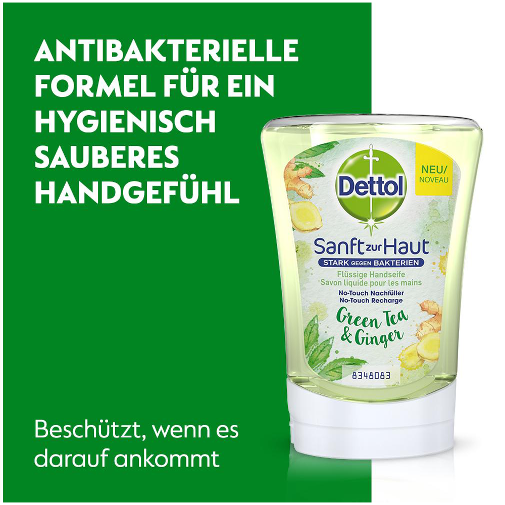 DETTOL No-Touch Handseife Nachfüllung Grüner Tee 250 ml