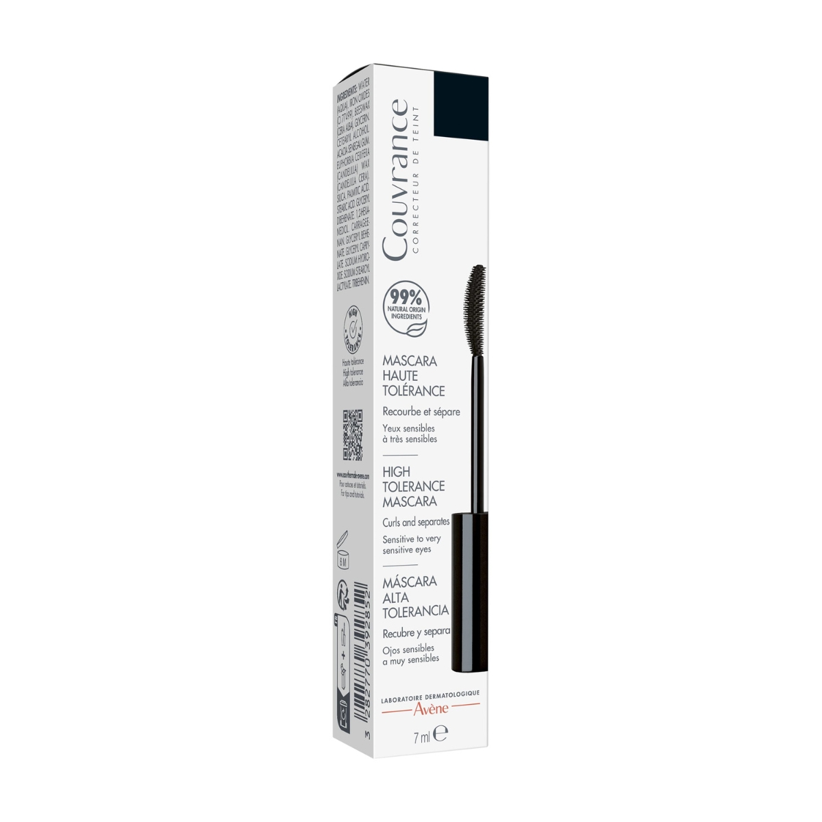 Avène Couvrance Mascara schwarz High Tolerance 7 ml