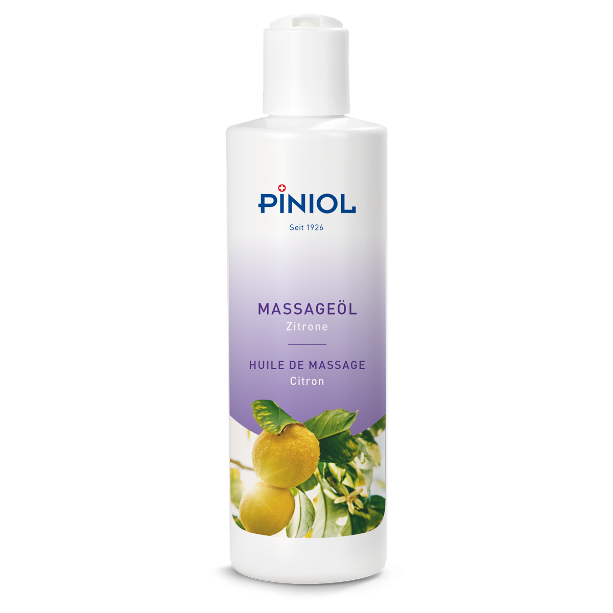 Piniol Massageöl mit Zitronen