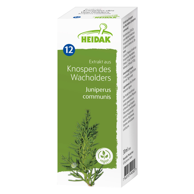 Heidak Knospe Wacholder Juniperus communis Flasche 30 ml